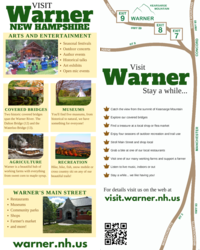 Visit Warner NH Visit Warner Brochure Page 1